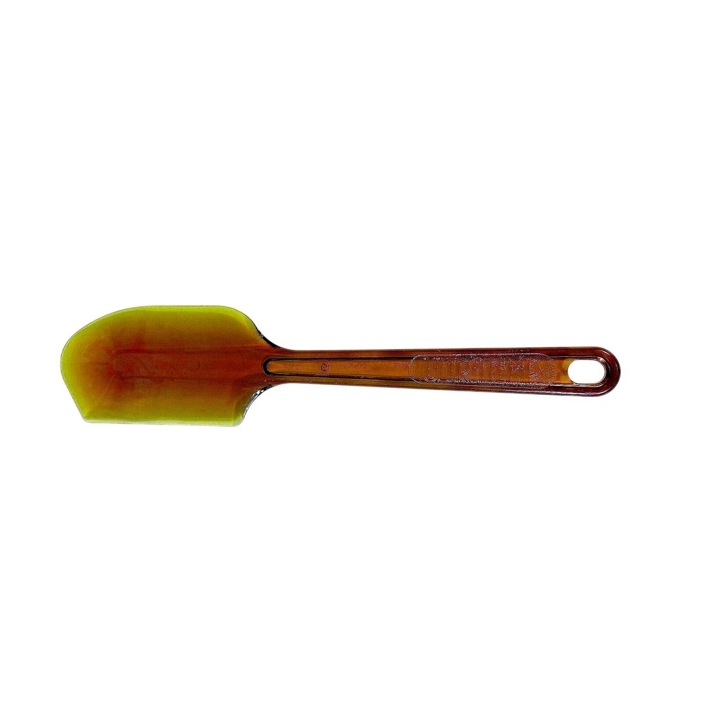 Robinson UltraTemp Spatula Scraper Nylon Kitchen Tool Amber High Heat 400F USA
